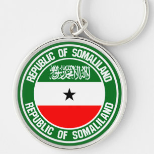 Somaliland Round Emblem Sleutelhanger
