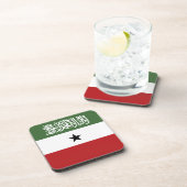 Somaliland vlag bier onderzetter (Rechterzijde)