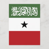 Somaliland vlag briefkaart (Voorkant)