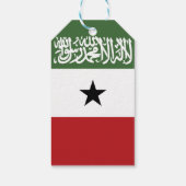 Somaliland vlag cadeaulabel (Achterkant)