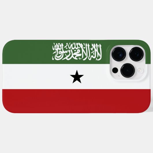 Somaliland vlag Case-Mate iPhone case (Achterkant (horizontaal))