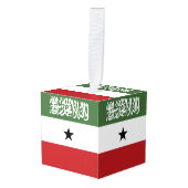 Somaliland vlag decoratie (Voorkant hoekig)
