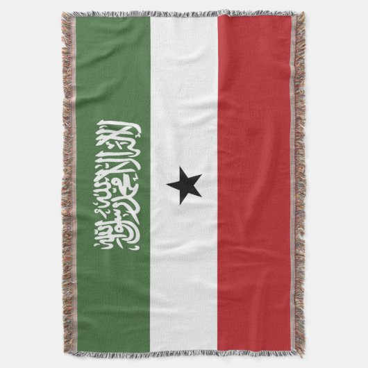 Somaliland vlag deken (Voorkant Verticaal)