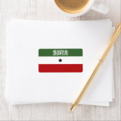 Somaliland vlag etiket (Insitu)