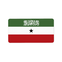 Somaliland vlag etiket