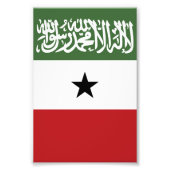 Somaliland vlag foto afdruk (Voorkant)