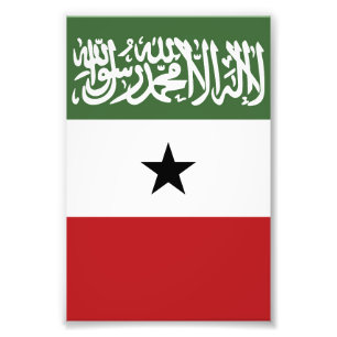 Somaliland vlag foto afdruk