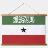 Somaliland vlag hangend wandkleed (Voorkant 3)