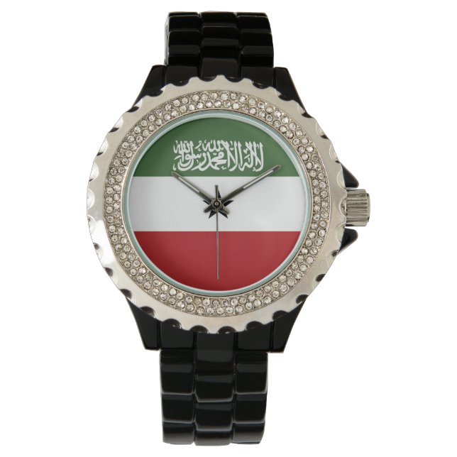 Somaliland vlag horloge (Voorkant)