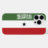 Somaliland vlag iPhone hoesje (Achterkant horizontaal)