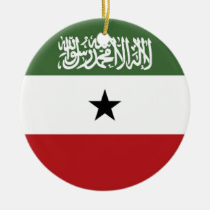 Somaliland vlag keramisch ornament