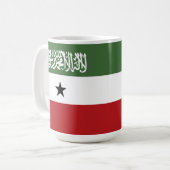 Somaliland vlag koffiemok (Voorkant links)
