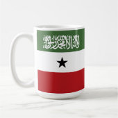 Somaliland vlag koffiemok (Links)