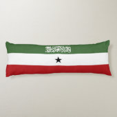 Somaliland vlag lichaamskussen (Achterkant)