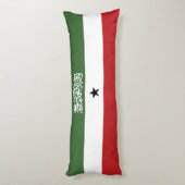 Somaliland vlag lichaamskussen (Achterkant (Verticaal))