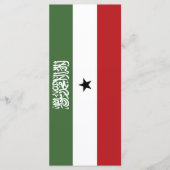 Somaliland vlag menu (Voorkant)
