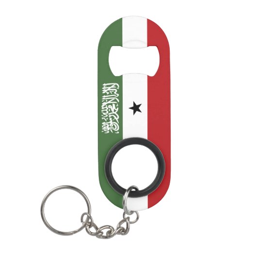 Somaliland vlag mini flessenopener (Voorkant)