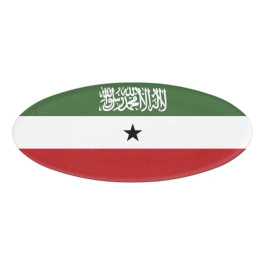 Somaliland vlag naambadge (Voorkant)