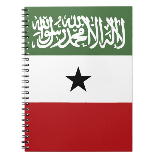 Somaliland vlag notitieboek (Voorkant)