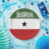 Somaliland vlag papieren bordje (Feest)