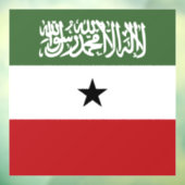 Somaliland vlag raamsticker (Vel 3)