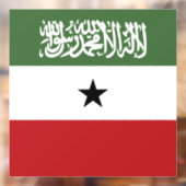 Somaliland vlag raamsticker (Vel 2)
