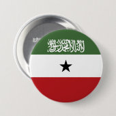 Somaliland vlag ronde button 7,6 cm (Voorkant /achterkant)