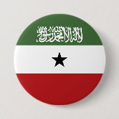 Somaliland vlag ronde button 7,6 cm (Voorkant)