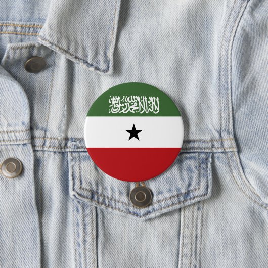 Somaliland vlag ronde button 7,6 cm (In situ)