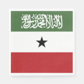 Somaliland vlag servet (Voorkant)