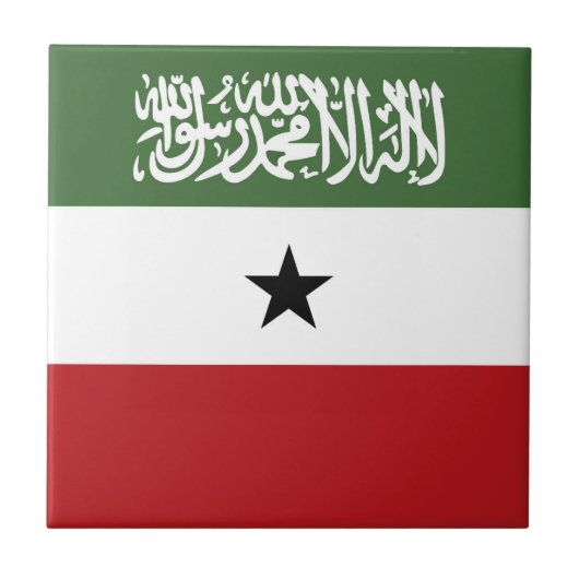 Somaliland vlag tegeltje (Voorkant)