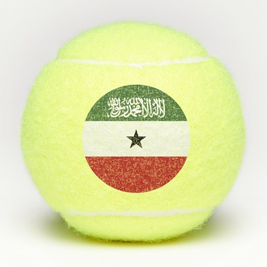 Somaliland vlag tennisballen (Voorkant)
