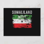 Somaliland vlag Verstoord Briefkaart (Voorkant)