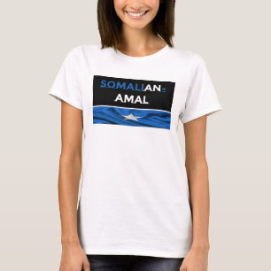 Somalisch-Amal Vrouwen Tshirt