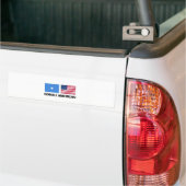Somalisch Amerikaans Bumpersticker (Op Truck)