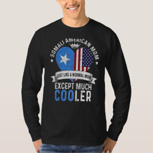 Somalisch-Amerikaanse mama Moederdag Mama Country  T-shirt