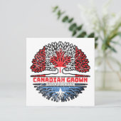 Somalisch Canadees Canada - - Bergvloed Kaart (Staand voorkant)