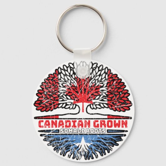 Somalisch Canadees Canada - - Bergvloed Sleutelhanger (Voorkant)