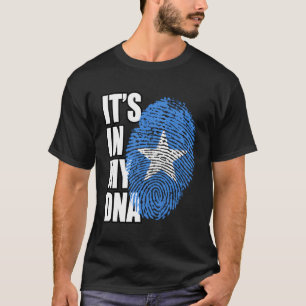 Somalisch erfgoed DNA-vlag T-shirt