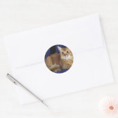 Somalisch, zuring ronde sticker (Envelop)