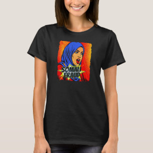 Somalische fraude Pop Art T-shirt