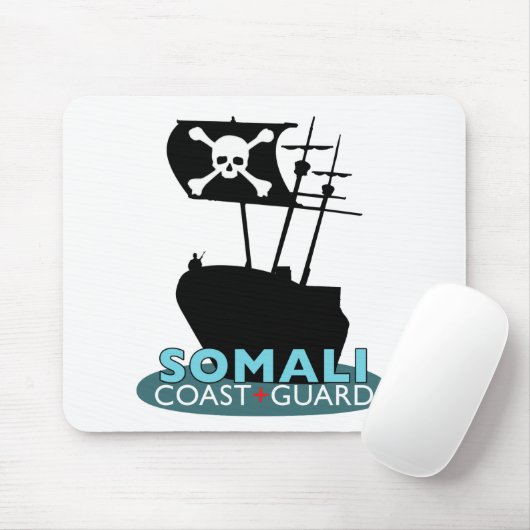 Somalische kustwacht muismat (Met muis)