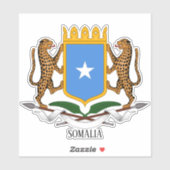 Somalische nationale wapenschild patriottisch sticker (Vel)