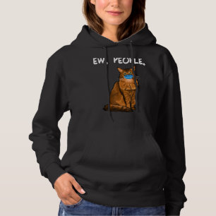 Somalische nieuwe mensen grappige kat met gezichts hoodie