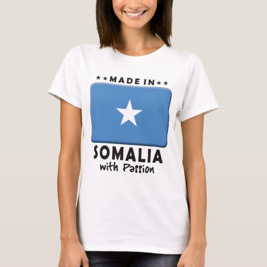 Somalische Passie T-shirt (Voorkant)