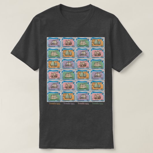 Somalische Stamps 1994 T-shirt (Design voorkant)