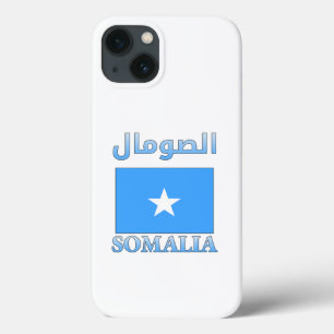 Somalische vlag ا ص و ا ل Arabisch en Engels WordA Case-Mate iPhone Case
