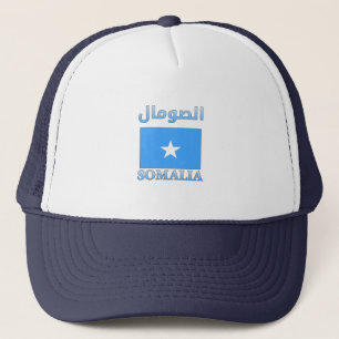 Somalische vlag ا ص و ا ل Arabisch en Engels WordA Trucker Pet