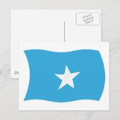 Somalische Vlag Ansichtkaart Briefkaart (Voorkant / Achterkant)