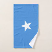 Somalische vlag bad handdoek (Handdoek)